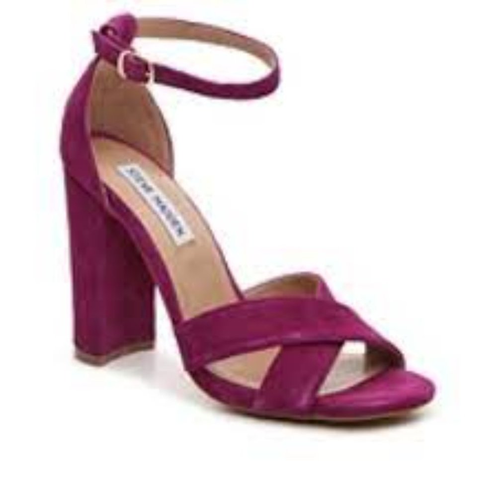 Steve Madden Shena Purple Suede Heel Size 7.5